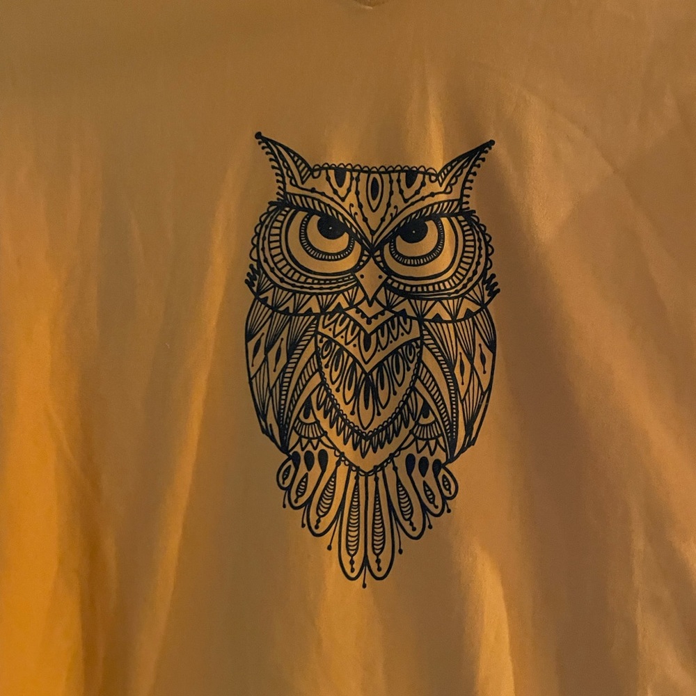 No Boundaries long sleeved owl tee